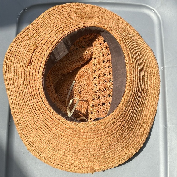 San Diego Hat company one size Stylish Woven 100% raffia Straw Hat - Picture 14 of 16